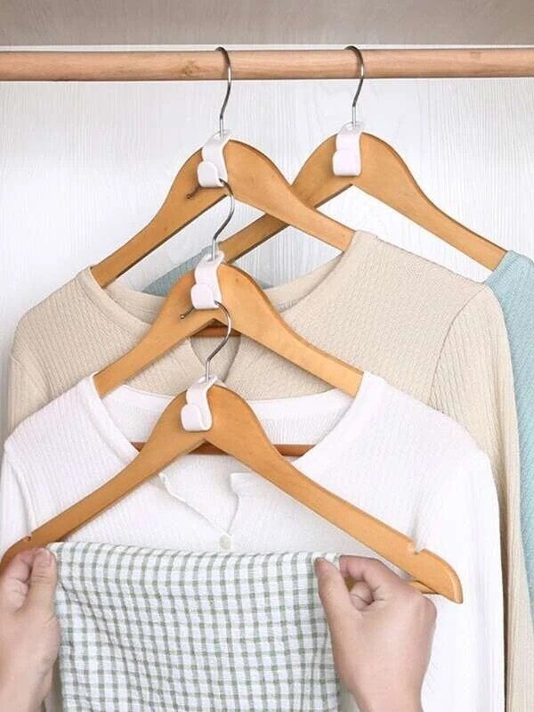 🔥Space-Saving Clothes Hanger Connector Hooks